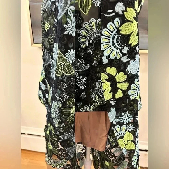 Tracy Reese Women’s Embroidery On Net Dress. Size 0 - Picture 8 of 10